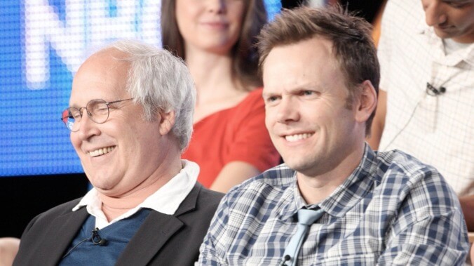 Joel McHale has been streets ahead of Chevy Chase's insults since 2009