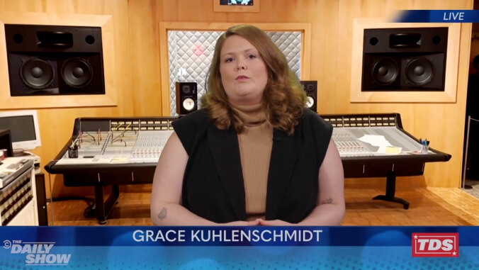 Get to know Grace Kuhlenschmidt, the newest The Daily Show correspondent