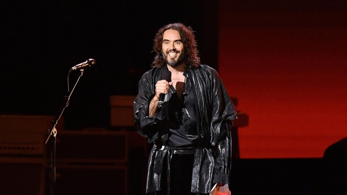 Russell Brand sued for alleged sexual assault on the set of Arthur