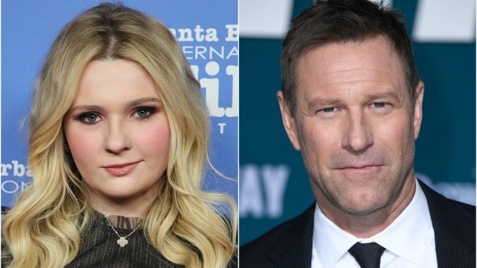 Abigail Breslin allegedly didn't want to be left alone with Aaron Eckhart, and she's being sued over it