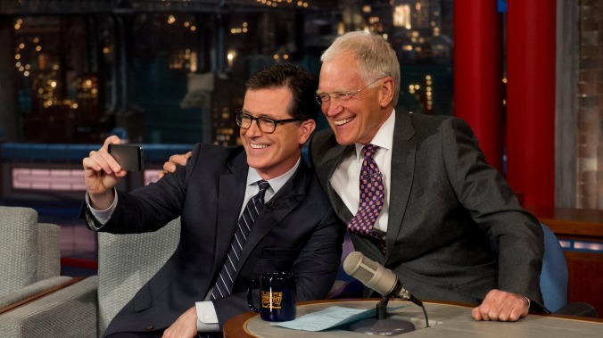 David Letterman is finally coming back to guest on Stephen Colbert’s Late Show