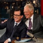 David Letterman is finally coming back to guest on Stephen Colbert's Late Show