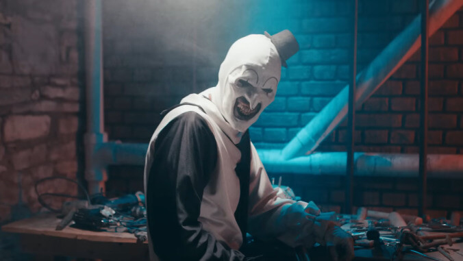 Art the Clown’s cute little tophat absent from Terrifier 3 teaser