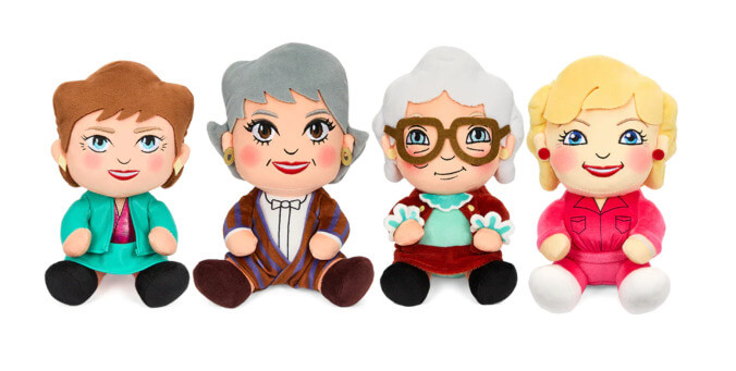 Golden Girls plush set 