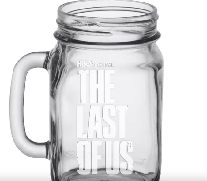 The Last Of Us engraved jar 