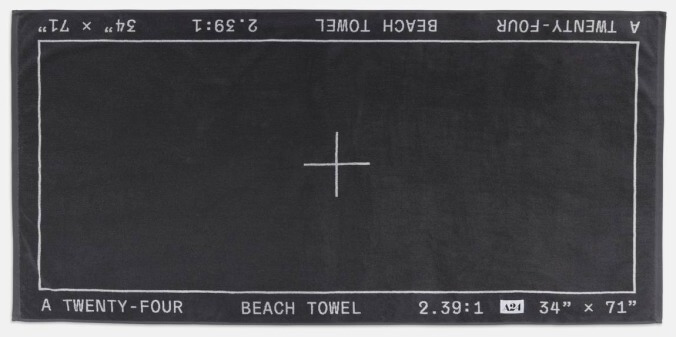 A24 beach towel