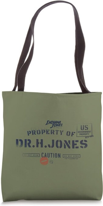 Indiana Jones tote bag