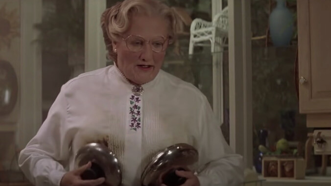 Chris Columbus has 900 boxes of old Mrs. Doubtfire footage, wants to make a documentary with it