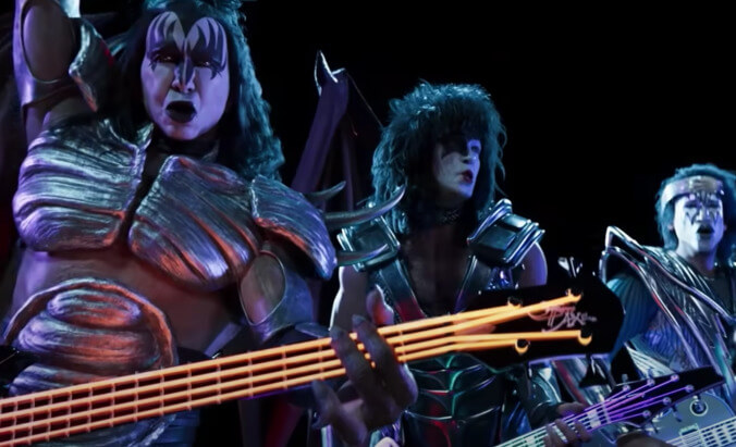 KISS will just show you a CGI version of themselves now