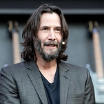 Someone broke into Keanu Reeves' house and stole one of his guns