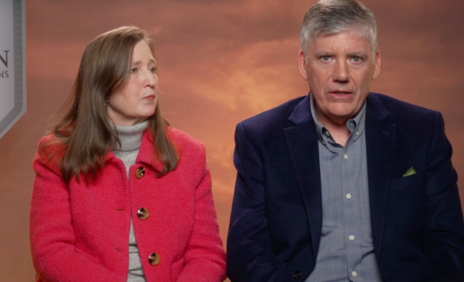 Rick and Becky Riordan discuss the new Percy Jackson show