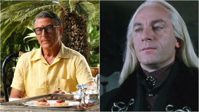 Jason Isaacs loves his Lucius Malfoy wig