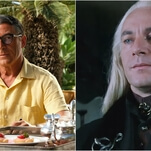 Jason Isaacs loves his Lucius Malfoy wig