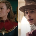 Why is Wonka considered a box office success compared to The Marvels?