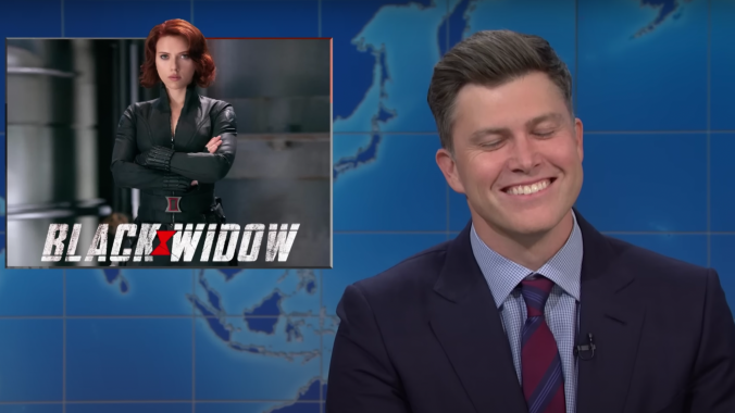 Colin Jost and Michael Che are trying to get each other canceled again