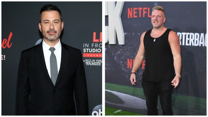 Pat McAfee regrets Aaron Rodgers tying Jimmy Kimmel to Jeffrey Epstein