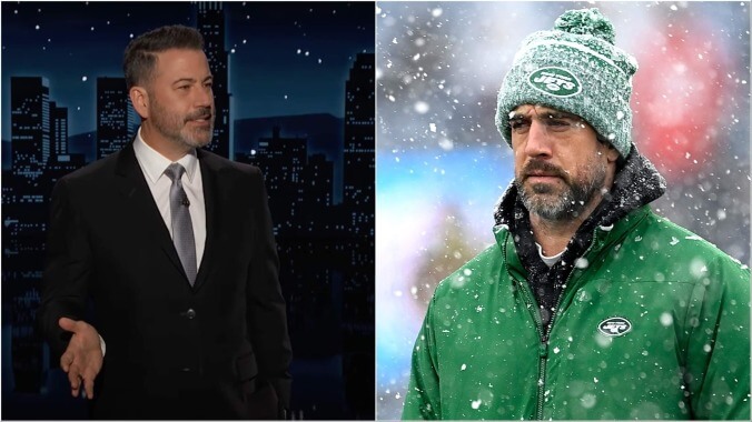 Jimmy Kimmel drags Aaron Rodgers within an inch of his life over Epstein comments