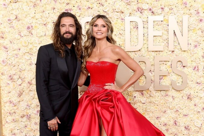 Tom Kaulitz and Heidi Klum