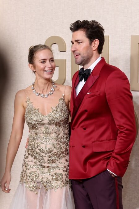 Emily Blunt and John Krasinski 