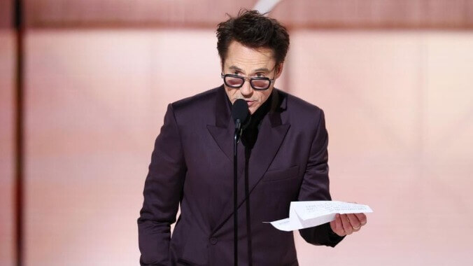 Best: Robert Downey Jr. acknowledging Golden Globes changes