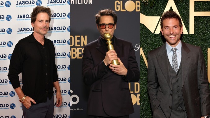 Rob Lowe accidentally congratulated Bradley Cooper on his Golden Globes loss