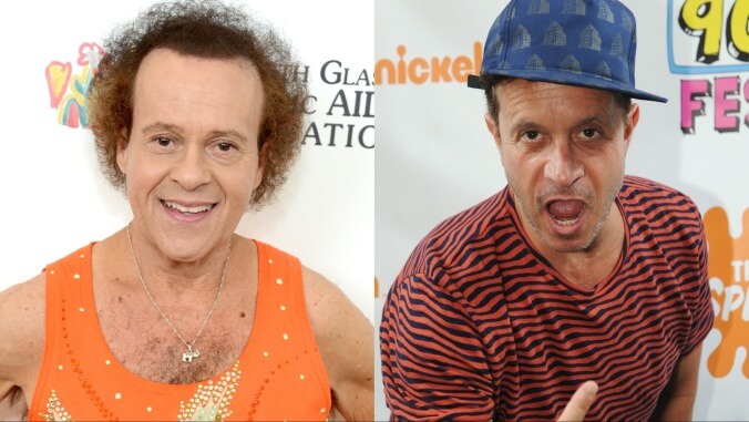 理查德·西蒙斯（Richard Simmons）再次禮貌地要求世界（和Pauly Shore）離開他的地獄