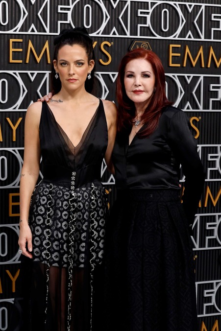 Riley Keough and Priscilla Presley