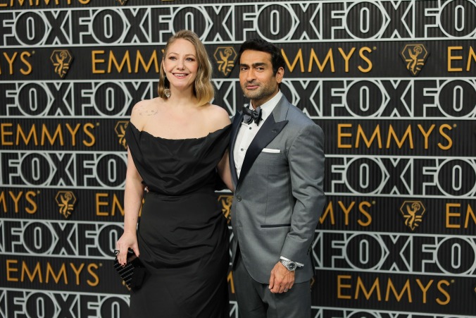 Emily V. Gordon and Kumail Nanjiani 