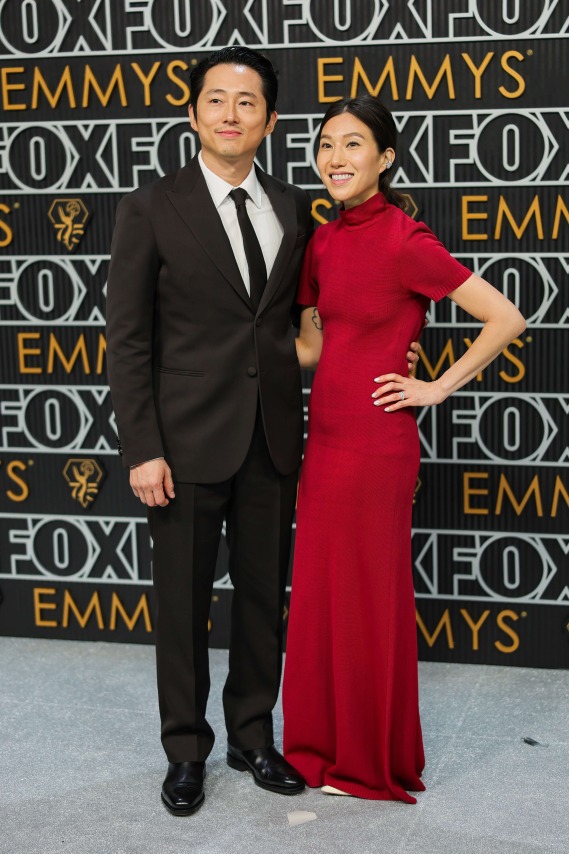 Steven Yeun and Jo Pak