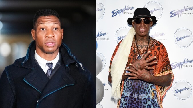 Jonathan Majors has now been fired from playing Dennis Rodman