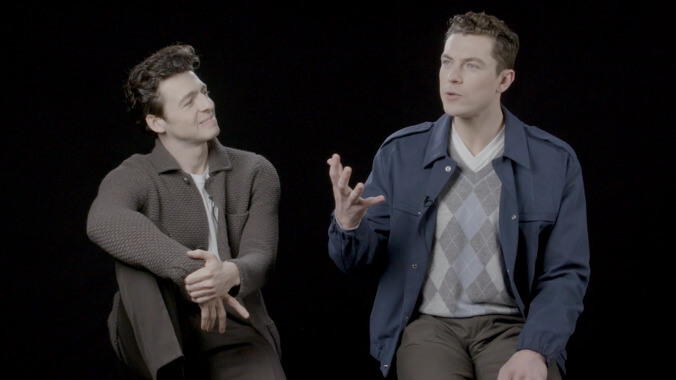 Anthony Boyle and Nate Mann discuss Masters Of The Air and their favorite Steven Spielberg movies