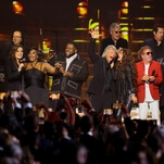 Springsteen rocks with Bon Jovi at Grammys weekend tribute