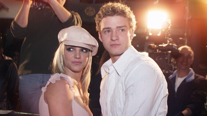 Britney Spears and Justin Timberlake seem to be fighting again