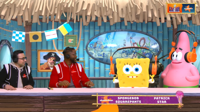 SpongeBob’s Super Bowl broadcast was appropriately deranged