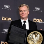 Christopher Nolan takes top prize at Directors Guild awards, effectively guaranteeing the Oscar