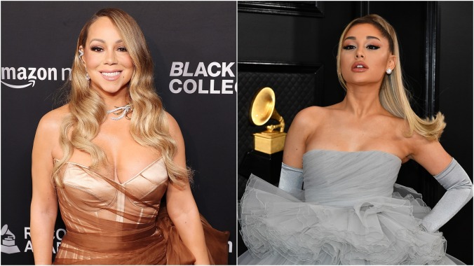 Mariah Carey makes Ariana Grande’s “yes, and?” her own