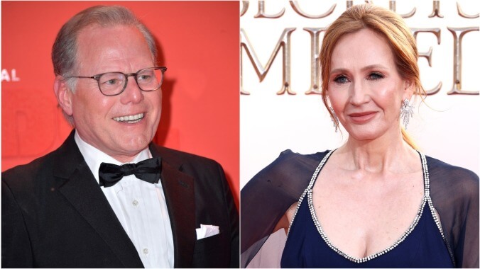 David Zaslav has been meeting with J.K. Rowling about that Harry Potter series