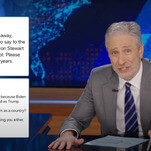 Jon Stewart uses second Daily Show appearance to address criticism of first Daily Show appearance