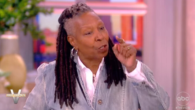 Whoopi Goldberg moves like Cersei Lannister behind the scenes of The View