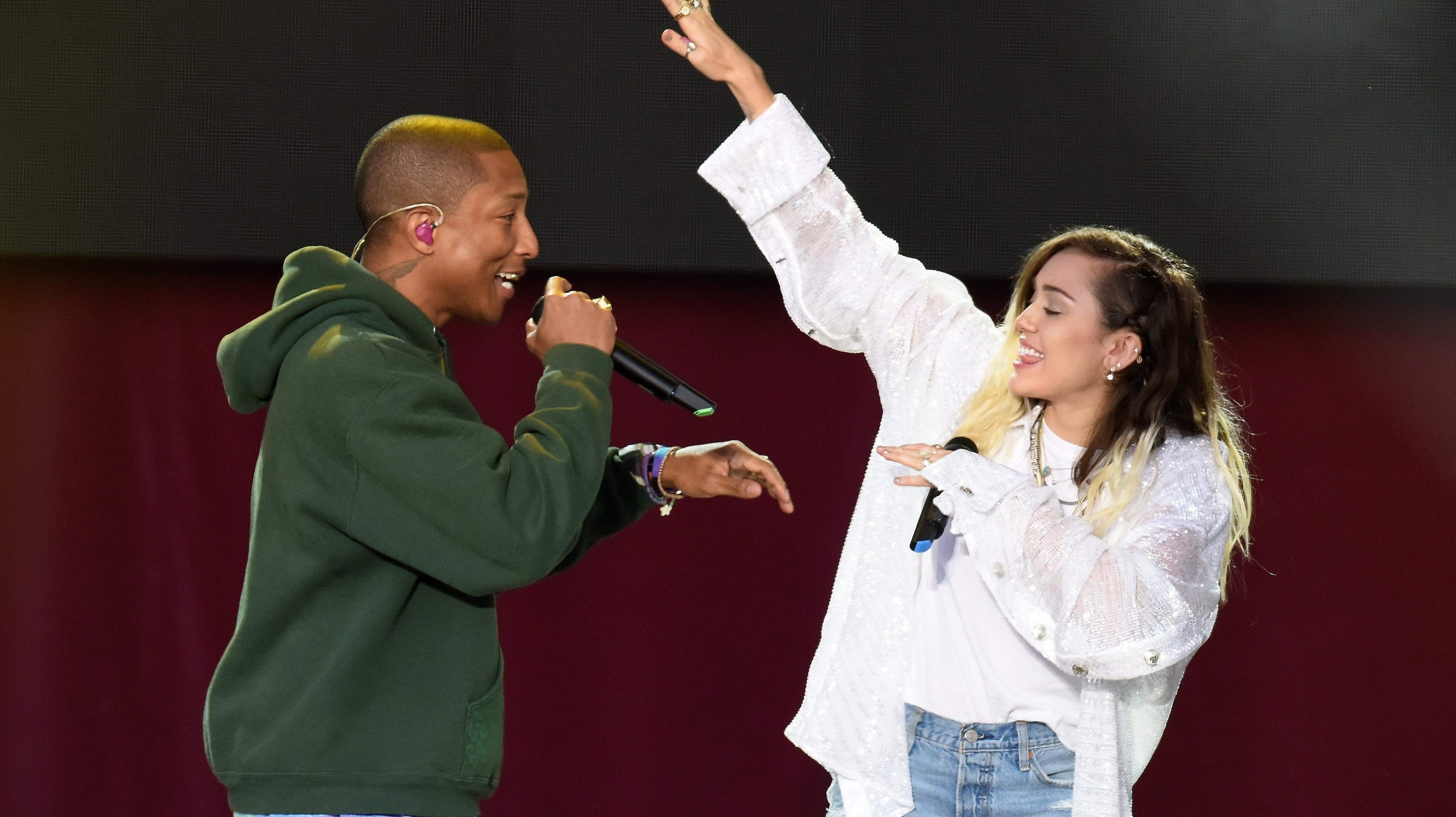 Miley Cyrus and Pharrell Williams’ new song is actually pretty old