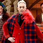 Let's rank all of Alan Cumming's fabulous outfits on The Traitors
