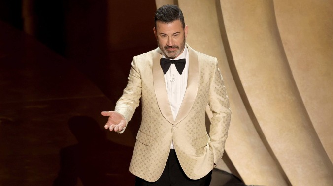 Jimmy Kimmel defied advice with last minute Trump Oscars bit