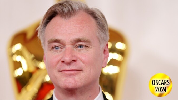 Christopher Nolan wins Best Director, at last, for Oppenheimer