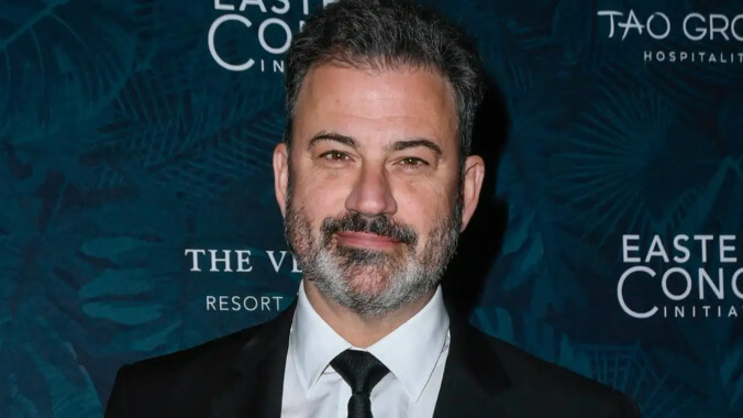 Jimmy Kimmel will show restraint at the Oscars when it comes to Taylor Swift and Travis Kelce