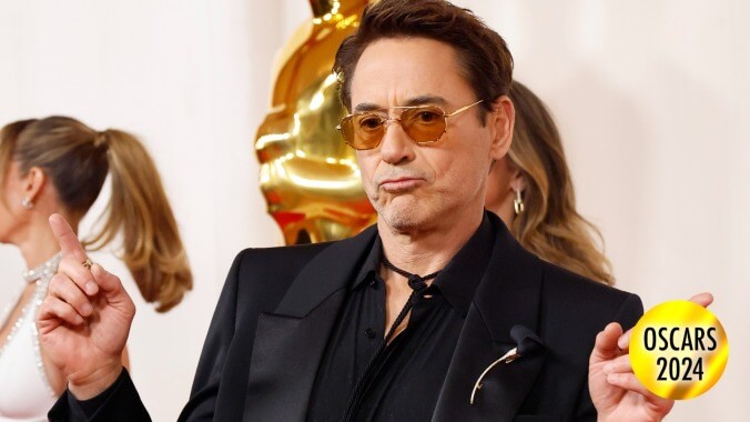 Robert Downey Jr. has finally won his first Oscar