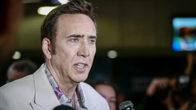 Nicolas Cage is pretty fine with probably not getting paid for Leaving Las Vegas