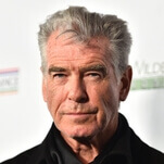 Pierce Brosnan is very sorry he walked on the wrong part of Yellowstone