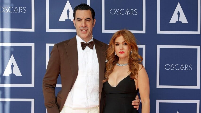 Sacha Baron Cohen and Isla Fisher announce divorce via sporty tennis photo, as one does