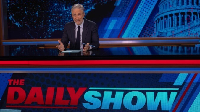 Jon Stewart finally got to share his AI story on tonight’s Daily Show