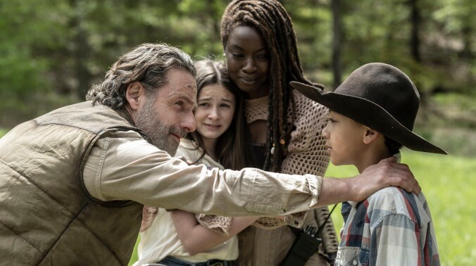 The Walking Dead‘s Rick and Michonne get a happy ending—but does that make for good TV?